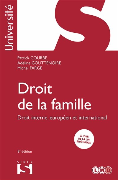 Front cover_Droit de la famille