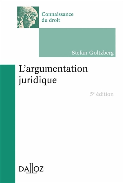 Front cover_L' argumentation juridique