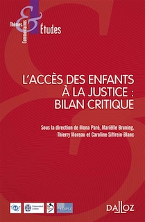 Front cover_L' accès des enfants à la justice