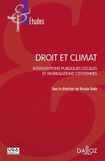 Front cover_Droit et climat