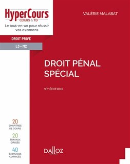 Couverture_Droit pénal spécial