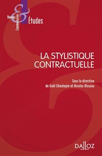Front cover_La stylistique contractuelle
