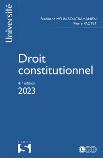Couverture_Droit constitutionnel 2023