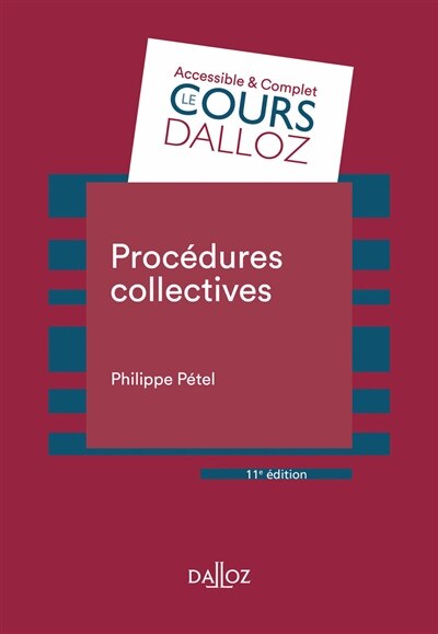 Couverture_Procédures collectives