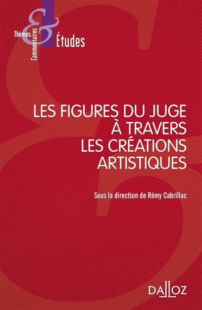 Front cover_Les figures du juge à travers les créations artistiques