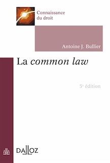 Couverture_La common law