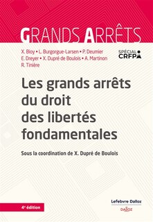 Front cover_Les grands arrêts du droit des libertés fondamentales