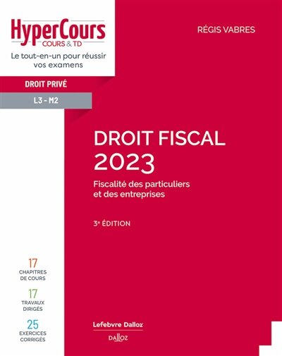 Couverture_Droit fiscal 2023