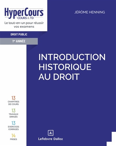 Couverture_Introduction historique au droit