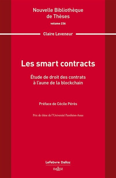 Front cover_Les smart contracts