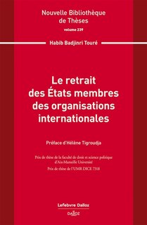 Front cover_Le retrait des Etats membres des organisations internationales