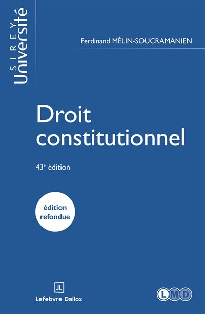 Couverture_Droit constitutionnel 2025