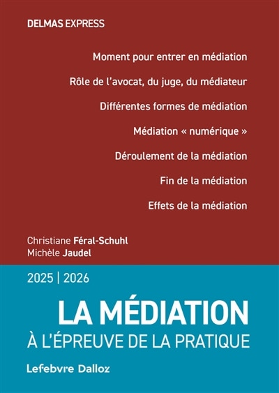 Front cover_La médiation à l'épreuve de la pratique