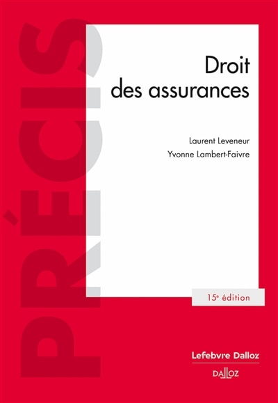 Couverture_Droit des assurances