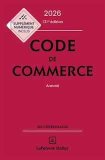 Couverture_Code de commerce 2026, annoté