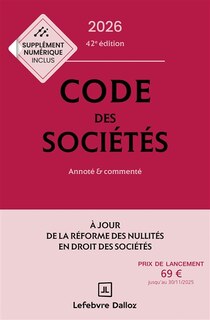 Couverture_Code des soci&eacute;t&eacute;s 2026
