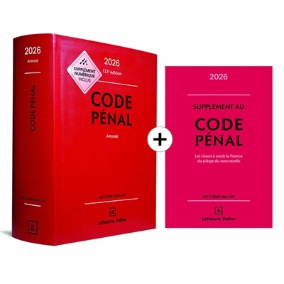 Couverture_Code p&eacute;nal 2026, annot&eacute;