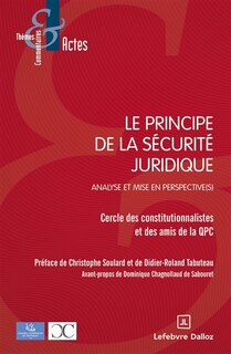 Couverture_Le principe de la sécurité juridique