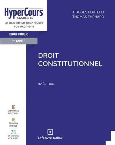 Front cover_Droit constitutionnel