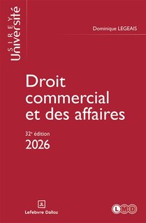 Front cover_Droit commercial et des affaires