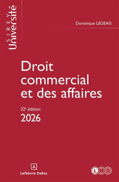 Front cover_Droit commercial et des affaires