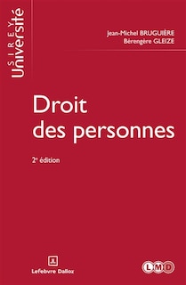 Front cover_Droit des personnes