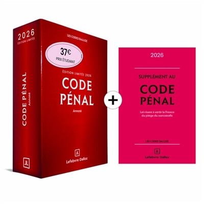 Couverture_Code p&eacute;nal 2026, annot&eacute;