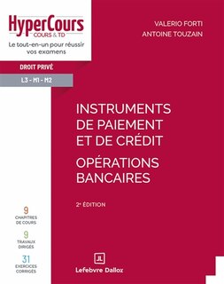 Couverture_Instruments de paiement et de crédit