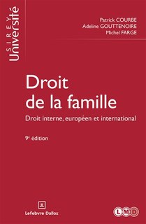 Front cover_Droit de la famille