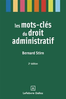 Front cover_Les mots-cl&eacute;s du droit administratif