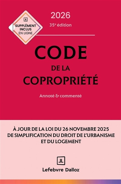 Front cover_Code de la copropri&eacute;t&eacute; 2026