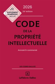Front cover_Code de la propri&eacute;t&eacute; intellectuelle 2026