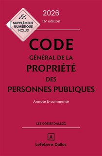 Couverture_Code g&eacute;n&eacute;ral de la propri&eacute;t&eacute; des personnes publiques 2026