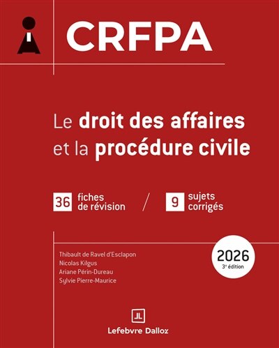 Couverture_Le droit des affaires et la proc&eacute;dure civile