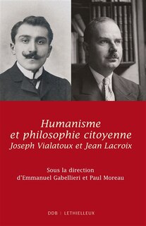 Front cover_Humanisme et philosophie citoyenne