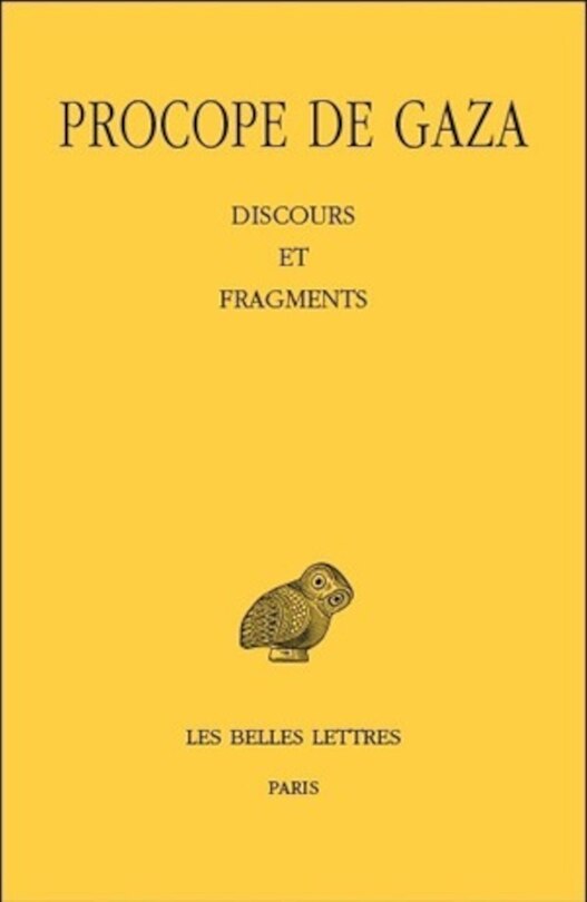 Front cover_Discours et fragments
