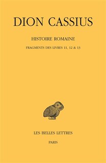 Front cover_Fragments des livres 11-12 & 13