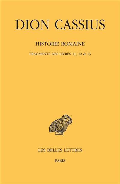Front cover_Fragments des livres 11-12 & 13