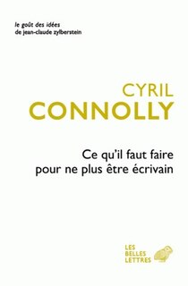 Front cover_Ce qu'il faut faire pour ne plus être écrivain