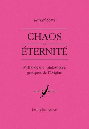 Front cover_Chaos et éternité : mythologie et philosophie grecques de l'origine
