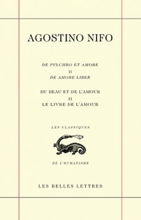 Front cover_Du beau et de l'amour = De pulchro et amore, Vol. 2. Le livre de l'amour = De amore liber