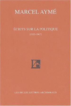 Couverture_Ecrits sur la politique (1933-1967)