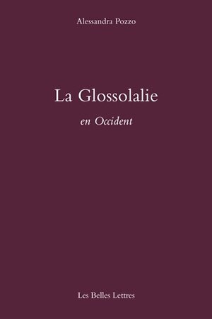 Front cover_La glossolalie en Occident