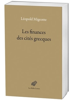 Front cover_Les finances des cités grecques