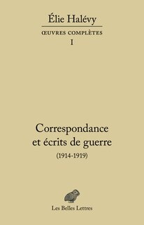 Front cover_Correspondance et écrits de guerre