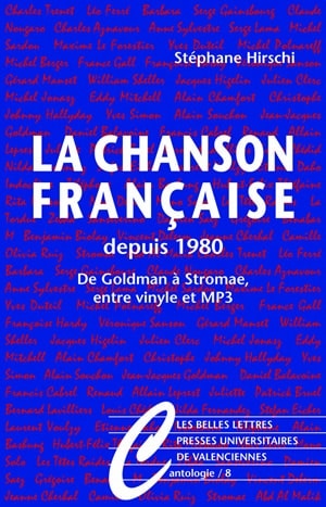 Front cover_La chanson française depuis 1980