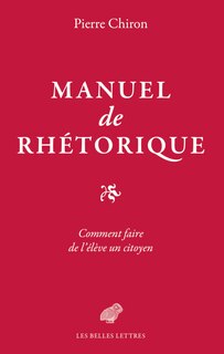 Front cover_Manuel de rhétorique