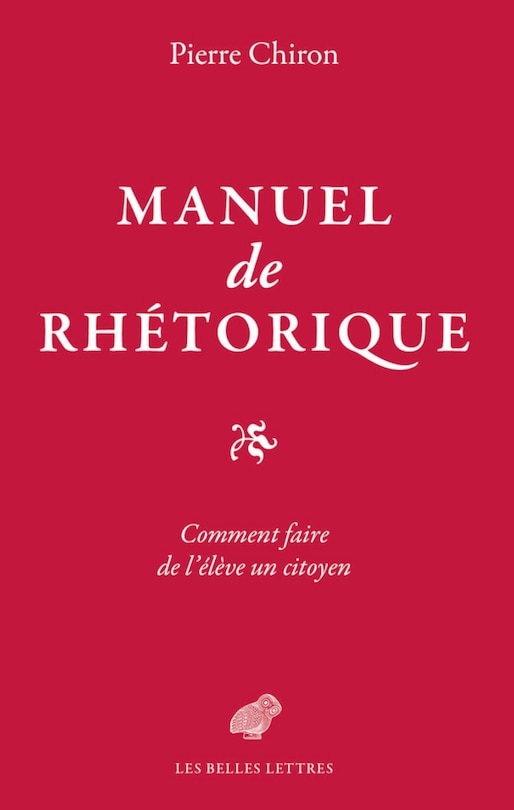 Front cover_Manuel de rhétorique