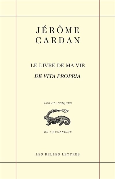 Front cover_Le livre de ma vie = De vita propria