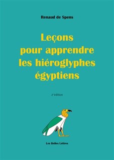 Couverture_Leçons pour apprendre les hiéroglyphes égyptiens
